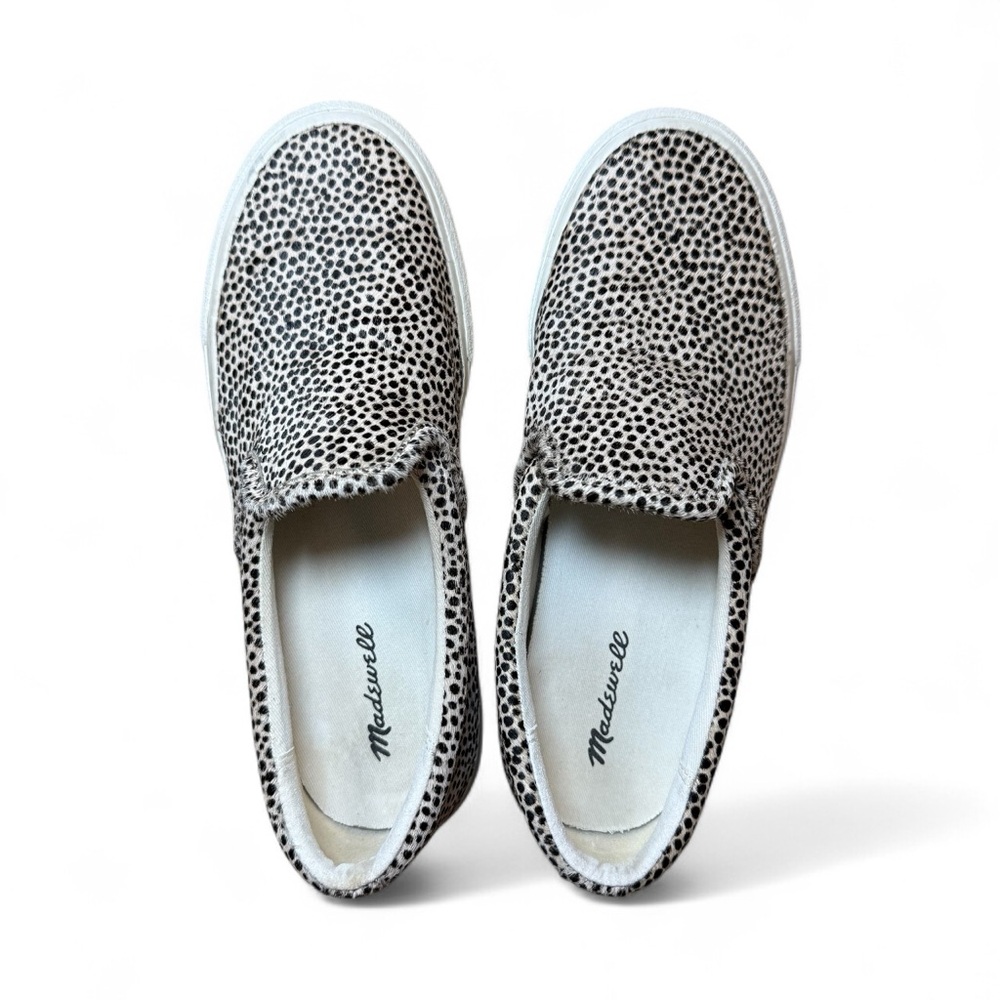 Madewell Calf Hair Slip-On Sneakers - Women’s Shoes - US Size 7 M - Picture 4 of 17